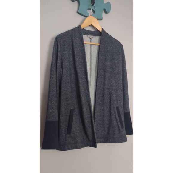 Talbots Casual Open Cardigan Blue Size Medium - Picture 8 of 16